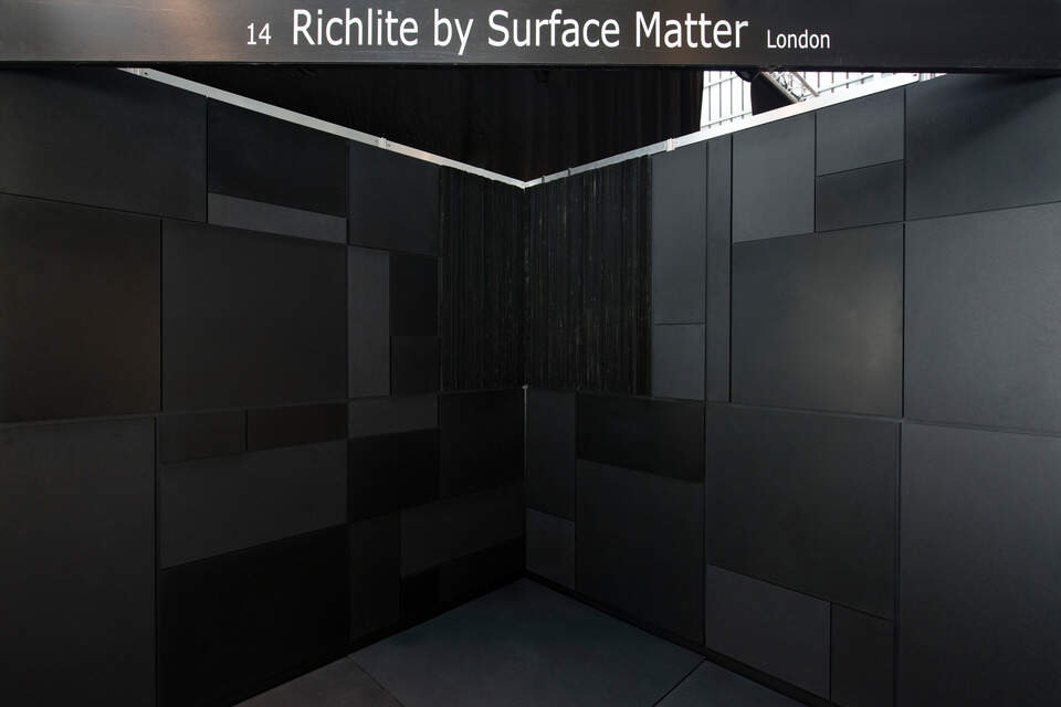 Richlite-by-surface-matter-uk-architect-at-work-tradeshow-stand