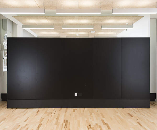 Richlite Black Wall Panels Education Design